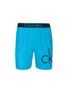 šortai kąpielowe neon Calvin Klein Swimwear žydra