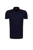 polo marškinėliai daruso | regular fit | pique HUGO tamsiai mėlyna