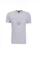 tėjiniai marškinėliai tonal gant shield Gant pilka