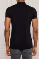 polo marškinėliai passenger | slim fit | pique BOSS ORANGE juoda