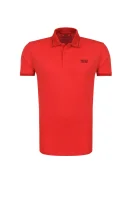 polo marškinėliai daruso | regular fit | pique HUGO raudona