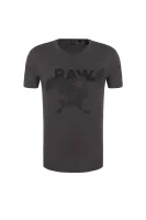 tėjiniai marškinėliai parta G- Star Raw grafito