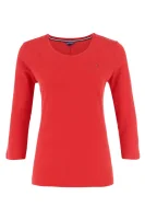 džemperis jeana scoop nk top marškinėliai 3 | regular fit Tommy Hilfiger raudona