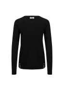 džemperis | regular fit Red Valentino juoda
