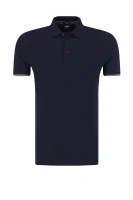 polo marškinėliai phillipson 38 | slim fit | pima BOSS BLACK tamsiai mėlyna