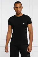 Marškinėliai | Slim Fit Emporio Armani juoda