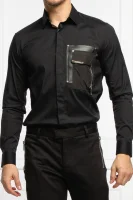Marškiniai | Regular Fit Les Hommes juoda