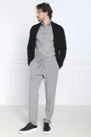 Marškiniai | Slim Fit Oscar Jacobson pilka