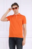 polo marškinėliai | Slim Fit | stretch mesh POLO RALPH LAUREN oranžinė