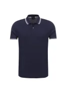 polo marškinėliai parlay 16 | regular fit | pique BOSS BLACK tamsiai mėlyna