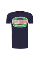 tėjiniai marškinėliai reworked classic Superdry tamsiai mėlyna