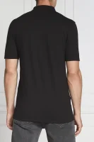 polo marškinėliai Dyllenhall | Slim Fit HUGO juoda