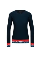 megztinis Emporio Armani tamsiai mėlyna