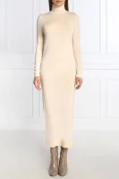 vilnonė suknelė Calvin Klein kreminė
