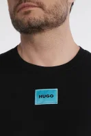 Marškinėliai | Regular Fit HUGO juoda