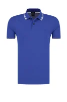 polo marškinėliai parlay 16 | regular fit | pique BOSS BLACK mėlyna