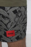 Maudymosi šortai ALOHA | Regular Fit Hugo Bodywear žalia