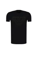 tėjiniai marškinėliai Armani Jeans juoda