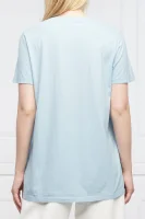 Marškinėliai | Oversize fit DONDUP - made in Italy žydra