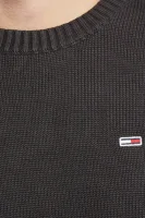 Megztinis | Regular Fit Tommy Jeans juoda