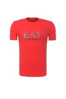 tėjiniai marškinėliai EA7 raudona