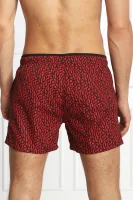 Maudymosi šortai JAGO | Regular Fit Hugo Bodywear raudona