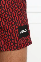 Maudymosi šortai JAGO | Regular Fit Hugo Bodywear raudona