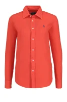 lniana marškiniai | relaxed fit POLO RALPH LAUREN raudona