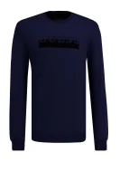 džemperis jacob cn ls | regular fit GUESS tamsiai mėlyna
