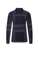 marškiniai delia | fitted Tommy Hilfiger tamsiai mėlyna