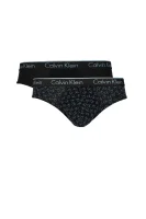 trumpikės 2-pack Calvin Klein Underwear juoda