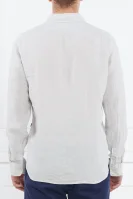 Lininė marškiniai Liam | Regular Fit BOSS BLACK pilka