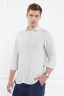 Lininė marškiniai Liam | Regular Fit BOSS BLACK pilka