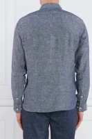 Lininė marškiniai Liam | Regular Fit BOSS BLACK grafito