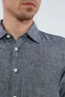 Lininė marškiniai Liam | Regular Fit BOSS BLACK grafito