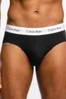 trumpikės 3-pack Calvin Klein Underwear juoda