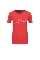 Marškinėliai | Regular Fit Emporio Armani raudona