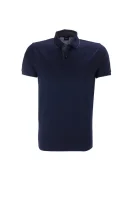 polo marškinėliai parlay 03 BOSS BLACK tamsiai mėlyna