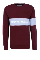 džemperis stripe institutional | regular fit CALVIN KLEIN JEANS bordinė