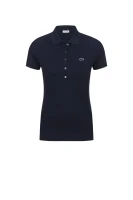 polo marškinėliai | slim fit | stretch pique Lacoste tamsiai mėlyna