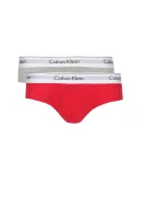 trumpikės 2-pack Calvin Klein Underwear raudona