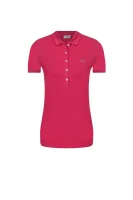 polo marškinėliai | slim fit | stretch pique Lacoste rožinė