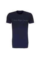 tėjiniai marškinėliai CALVIN KLEIN JEANS tamsiai mėlyna