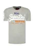 tėjiniai marškinėliai vintage logo tri | slim fit Superdry pilka