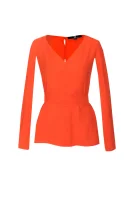džemperis Elisabetta Franchi oranžinė