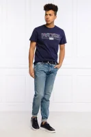 Marškinėliai DENNIS | Regular Fit Pepe Jeans London tamsiai mėlyna