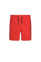 šortai kąpielowe logo trunk Tommy Hilfiger raudona