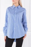 marškiniai 120s y/d stripe-lsl-sht | loose fit POLO RALPH LAUREN mėlyna