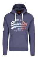 džemperis vintage | regular fit Superdry tamsiai mėlyna