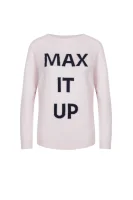 wełniany megztinis domani MAX&Co. kaštonų